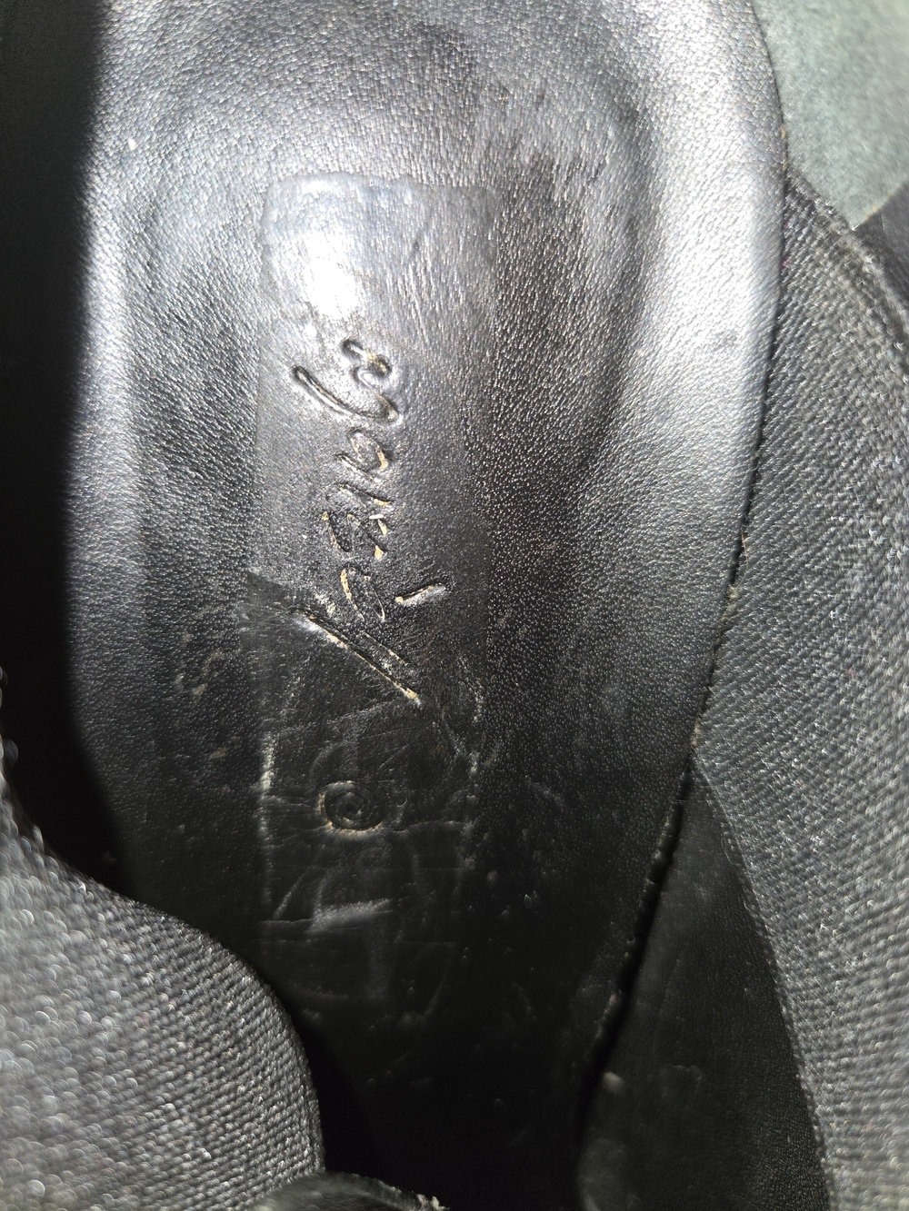 Marsell Italian Black Leather Lace-Up Heels - Picture 12 of 12